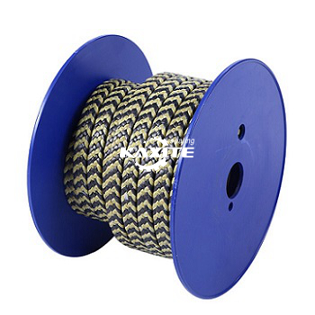 Grafiitti-PTFE ja Aramid Fiber Zebra-punottu pakkaus